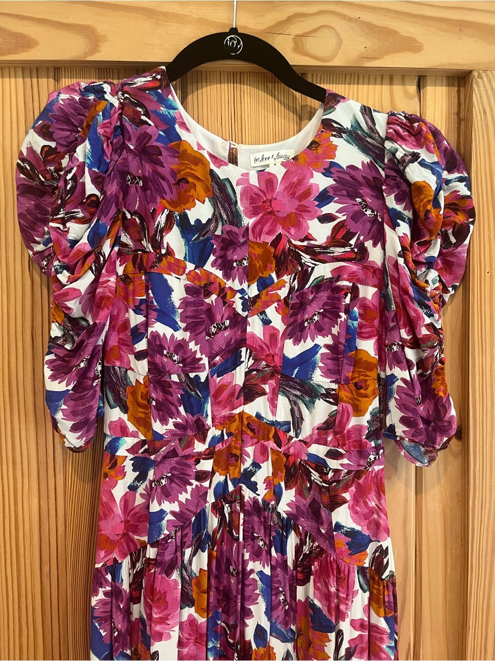 Floral maxi dress